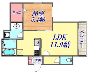 アパルトマン大倉山の物件間取画像